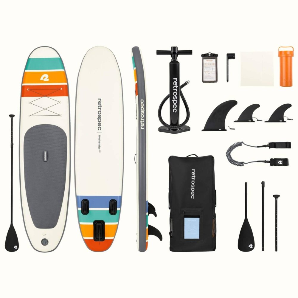 Prancha Insuflável Stand Up Paddle Retrospec Weekender Plus 10' - Trendout.pt