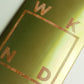 WKND Gold Plated Skate Completo - 8.375" - Trendout.pt