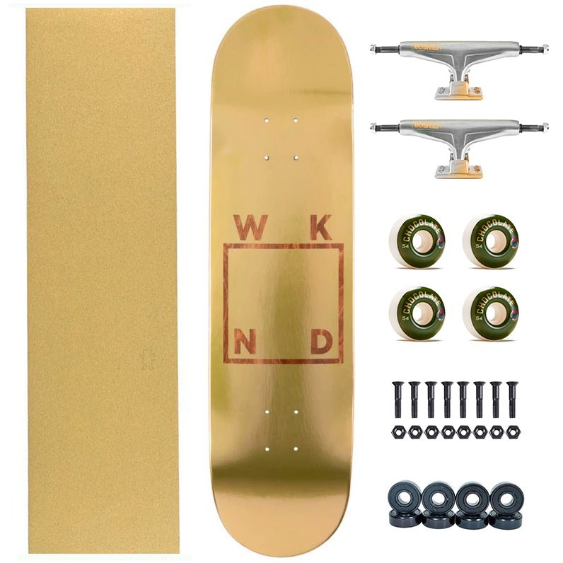 WKND Gold Plated Skate Completo - 8.375" - Trendout.pt